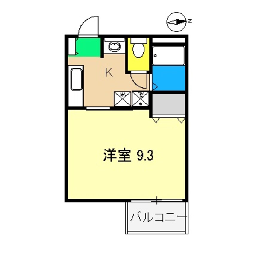 間取図 工科大マンション