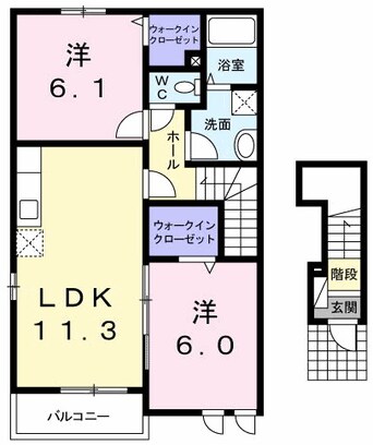 間取図 サウス眞島