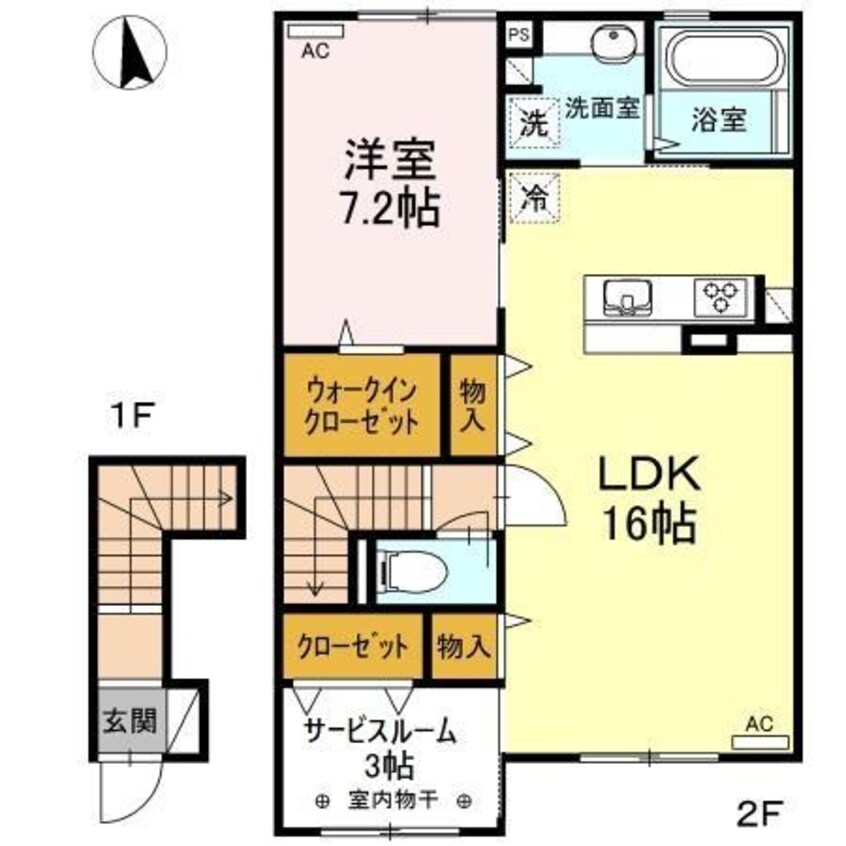 間取図 サザンイーグル