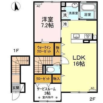 間取図 サザンイーグル