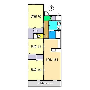 間取図 アバンギャルド･ツインズ Ⅱ