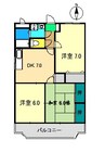 アドバンス 3DKの間取り