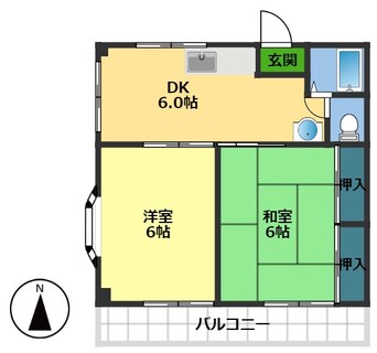 間取図 井上ハイツ