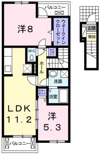 間取図 サンサンアルバ