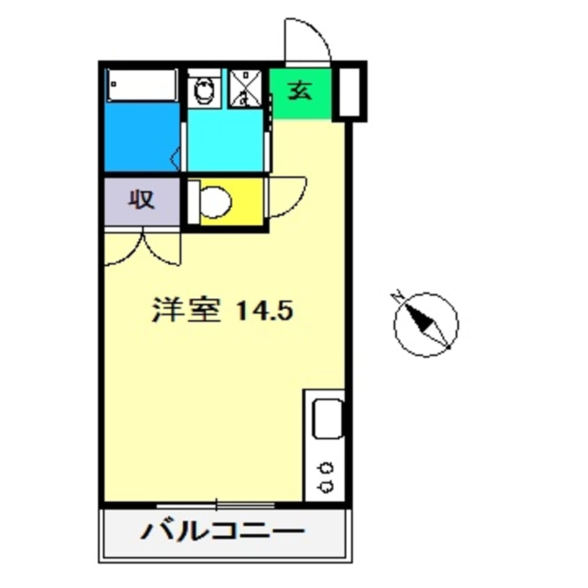 間取図 Villa Risaie
