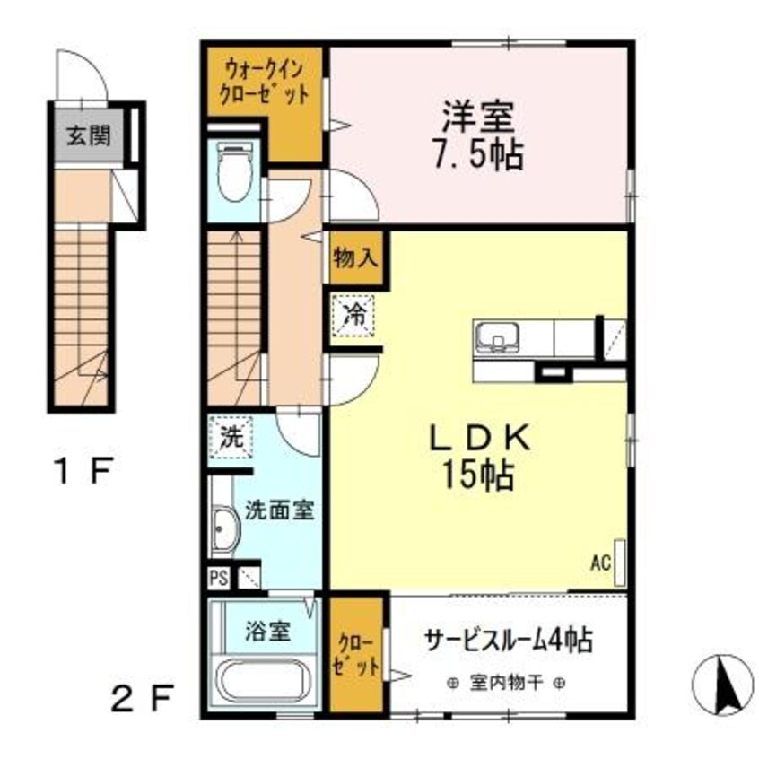 間取図 サザンクロスⅠ