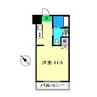 Villa Risaie 1Rの間取り