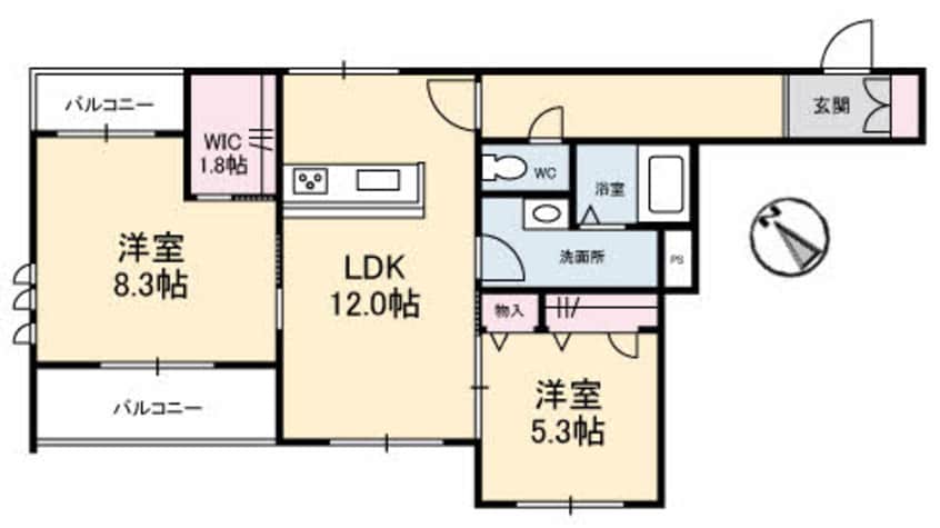 間取図 ベレオ カリマッタ