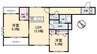 ベレオ カリマッタ 2LDKの間取り