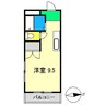 VIGOR HOUSE高野 1Rの間取り