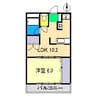 フィール岡豊 Ⅰ 1LDKの間取り