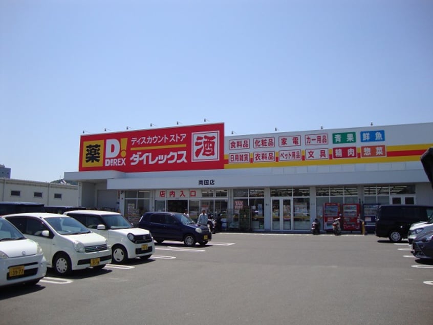 ダイレックス 南国店(ディスカウントショップ)まで1132m カランドリエ大篠
