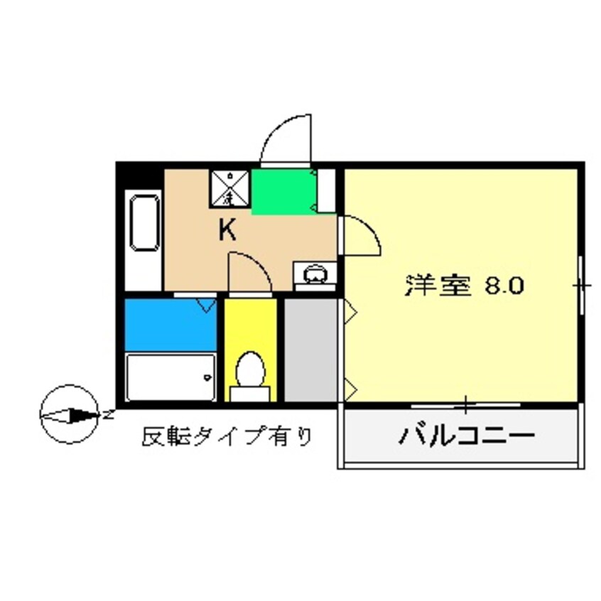 間取図 ムーラン･ルージュ