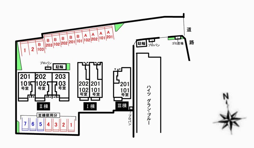 駐車場 ネクスト・グランブル－　Ⅰ