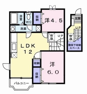 間取図 アネックス都Ⅱ
