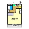 フォレストハウス Ⅱ 1Rの間取り