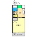 ヴィラまほらの間取図