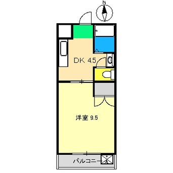 間取図 ヴィラまほら