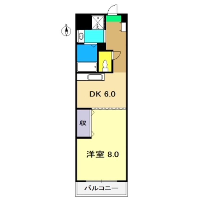 間取図 マンションパル Ⅰ