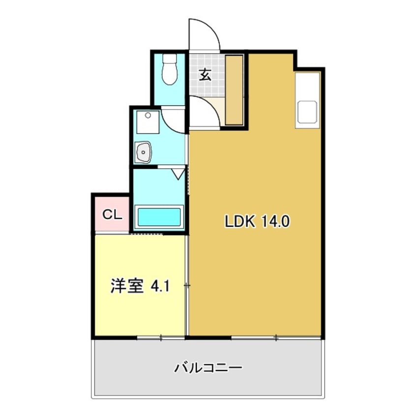 間取図 おこう仁ハイツ A棟