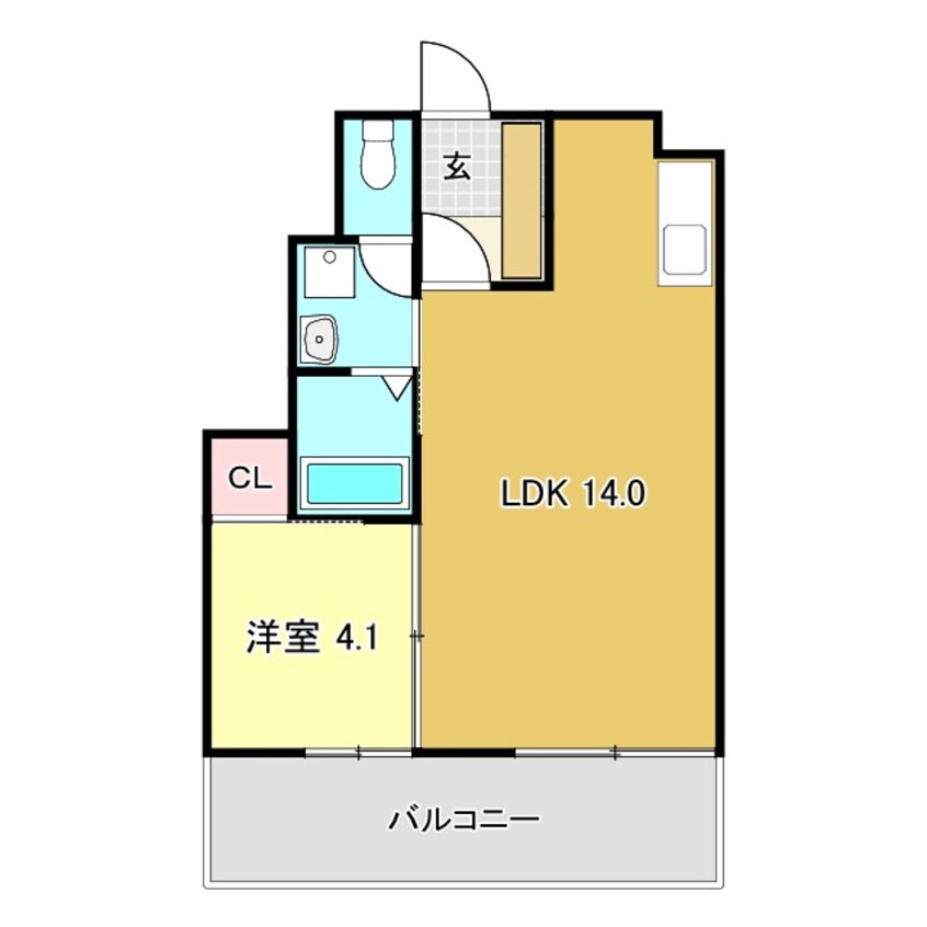 間取図 おこう仁ハイツ A棟