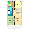 フォレスタ 2LDKの間取り