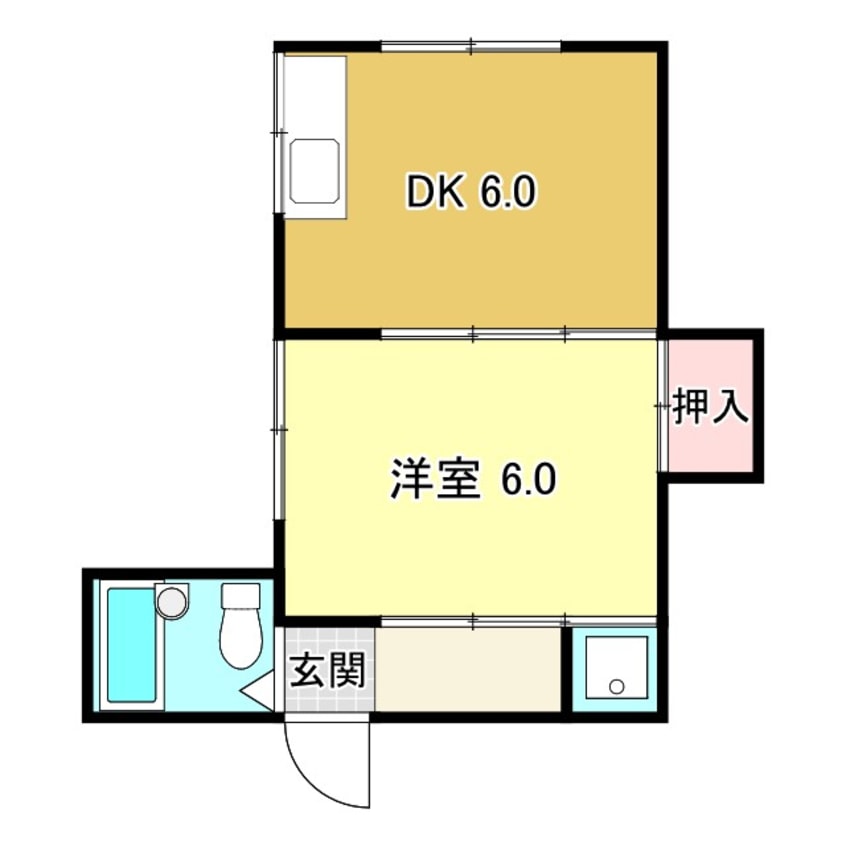 間取図 五百蔵アパート