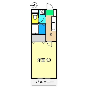間取図 グランヴィーダ瀧