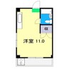 コーポラス ベイン 1Rの間取り