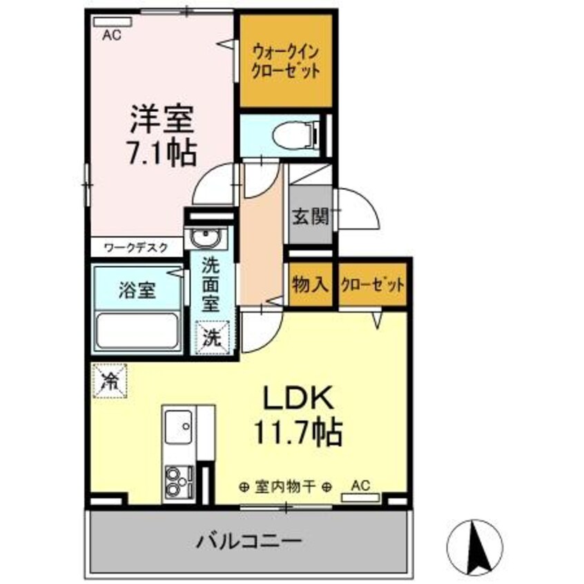 間取図 サザンイーグルⅡ