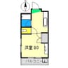 高知市電ごめん線・伊野線/後免町駅 徒歩2分 3階 築30年 1Rの間取り