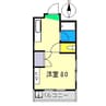 コーポいわもと 1Rの間取り