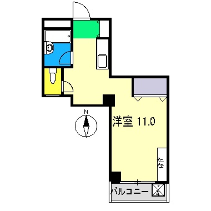 間取図 サクレクール