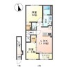 ラ メゾンあけぼのⅠ 2LDKの間取り