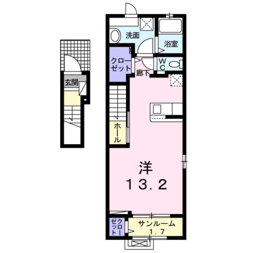 間取図 ウィステリア