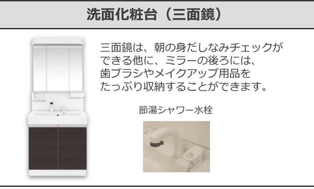 洗髪洗面化粧台(イメージ) ラ メゾンあけぼのⅠ