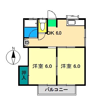 間取り図 門田マンション