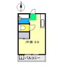ハイツラベンダー 1Rの間取り
