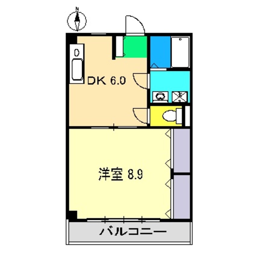 間取図 フィネスシマ