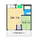 野村学生アパート E棟の間取図