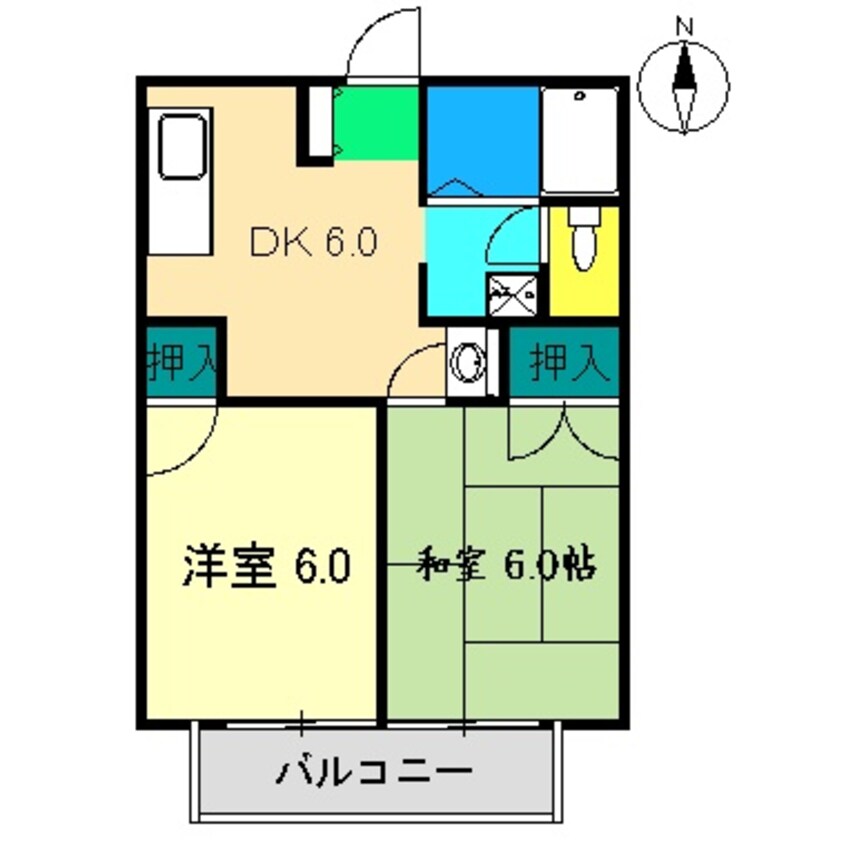 間取図 カレントハウス Ⅰ