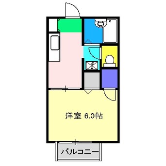 間取図 フォレストハウス Ⅰ