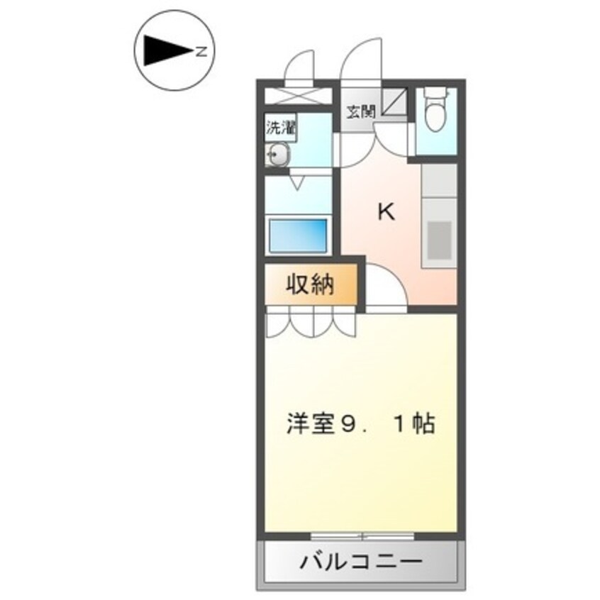 間取図 コンフォータブル