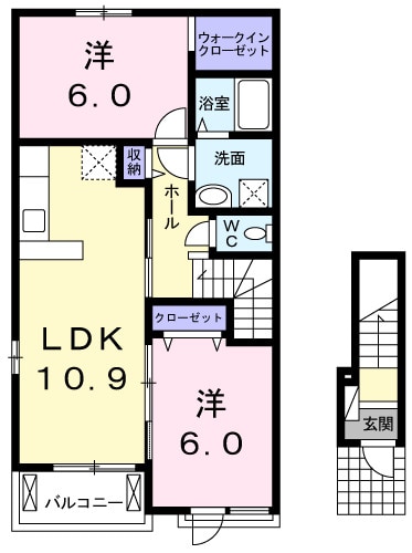 間取り図 カームネス岡本　Ⅳ