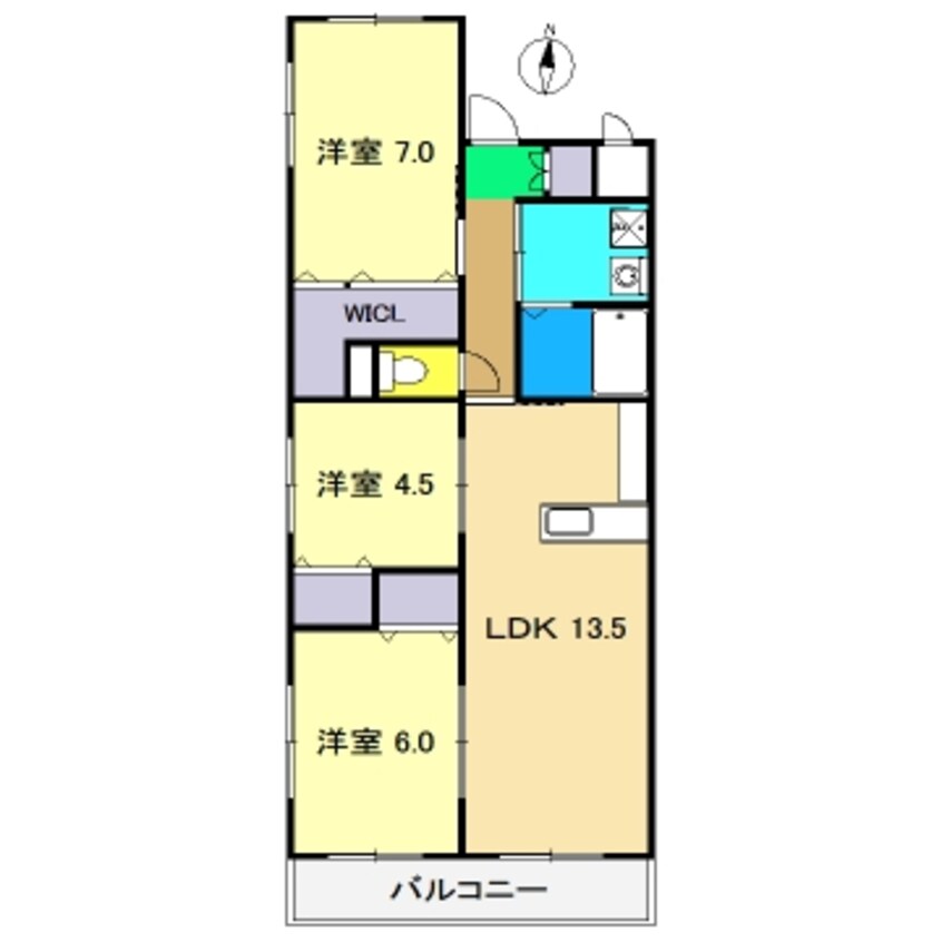 間取図 アバンギャルド･ツインズ Ⅱ