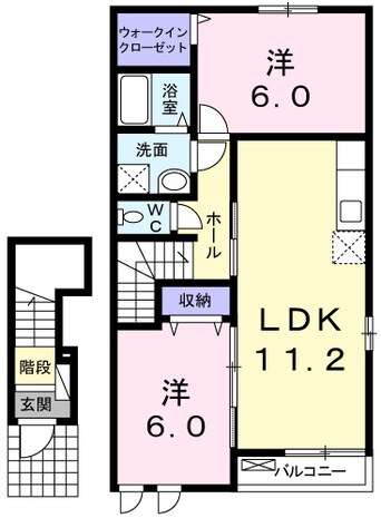 間取図 グラン　ソレイユ