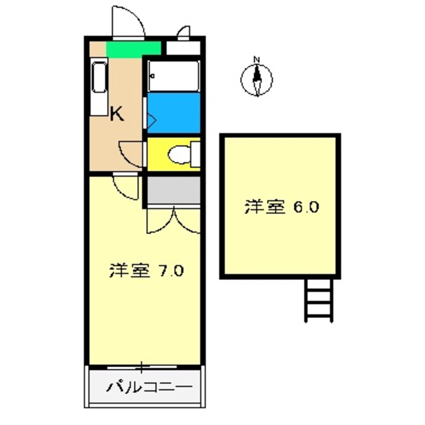 間取図 サンルージュ