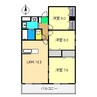 メゾン チノ丸 3LDKの間取り