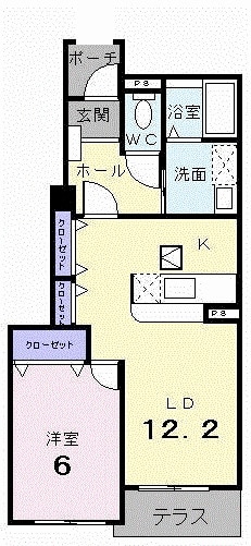 間取り図 エコライフ野地　第２号棟