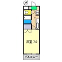 メゾンド･コロン A棟の間取図